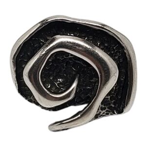 Silpada Sterling Silver Swirl Ring Size 8 #17521